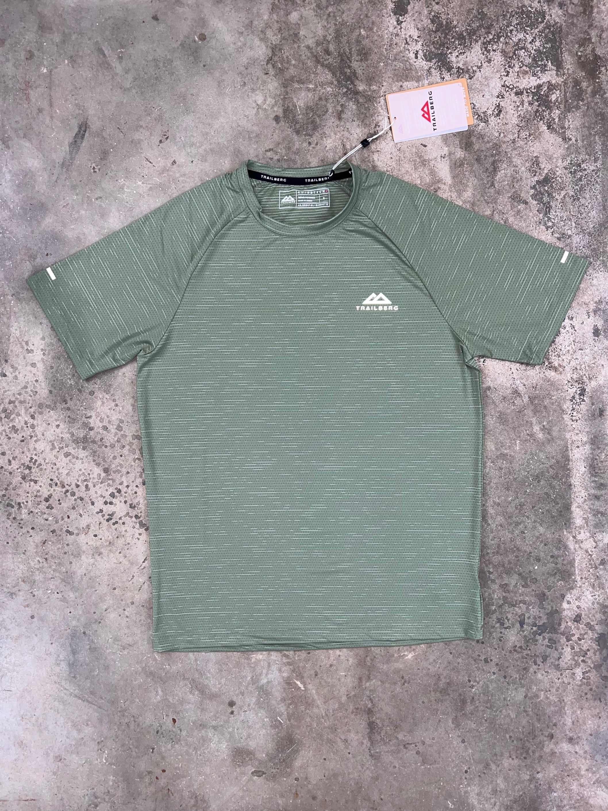 Trailberg Tron T Shirt - Khaki