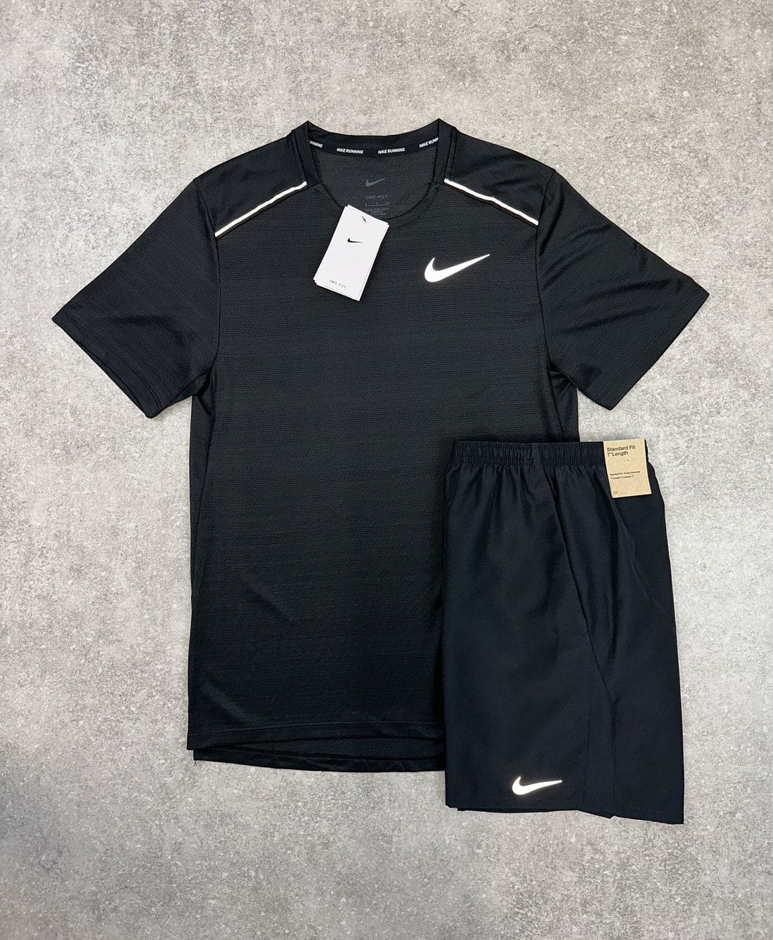 NKE SHORT SET "Black"