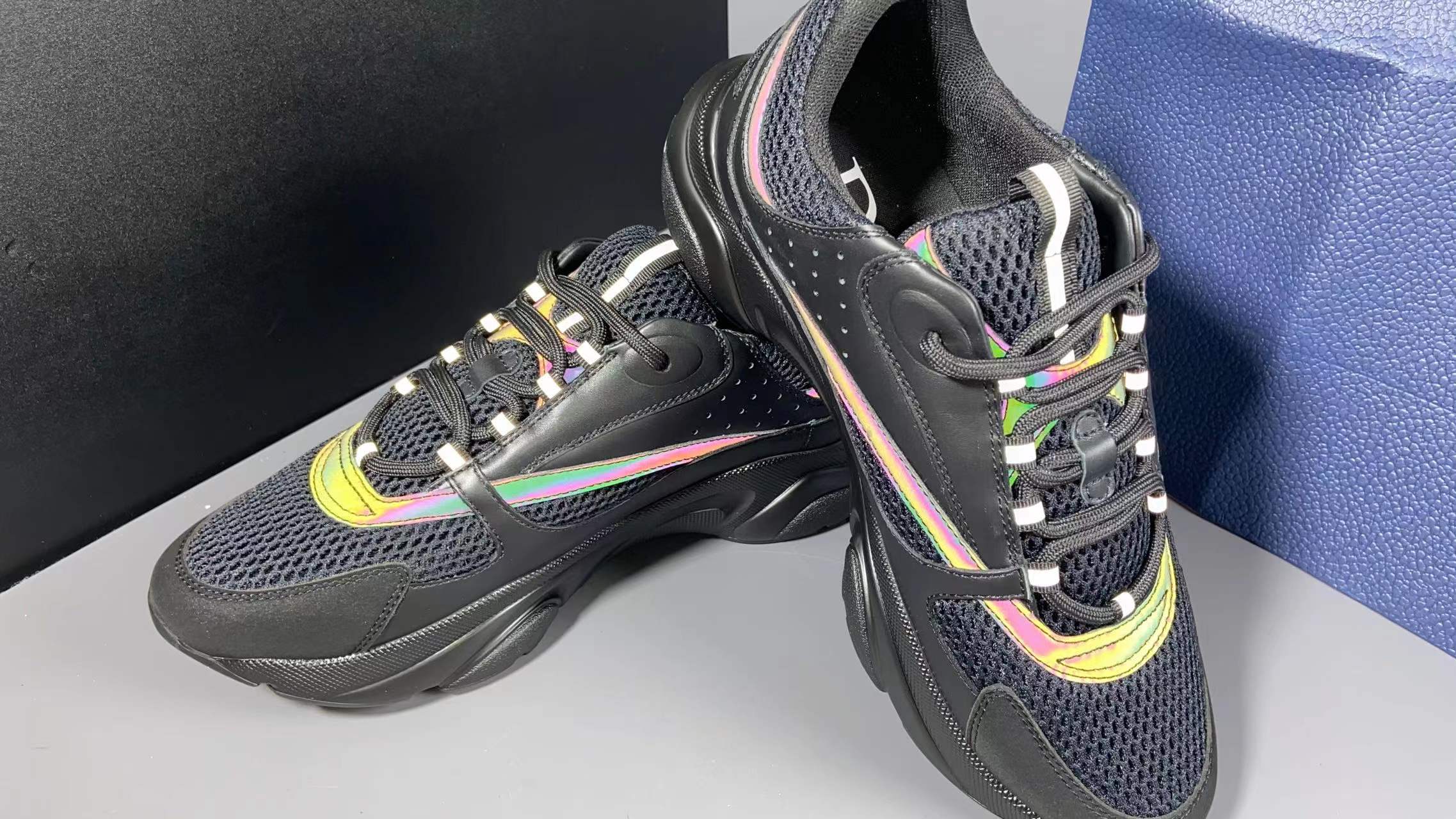 B 22 "black and oil spill"