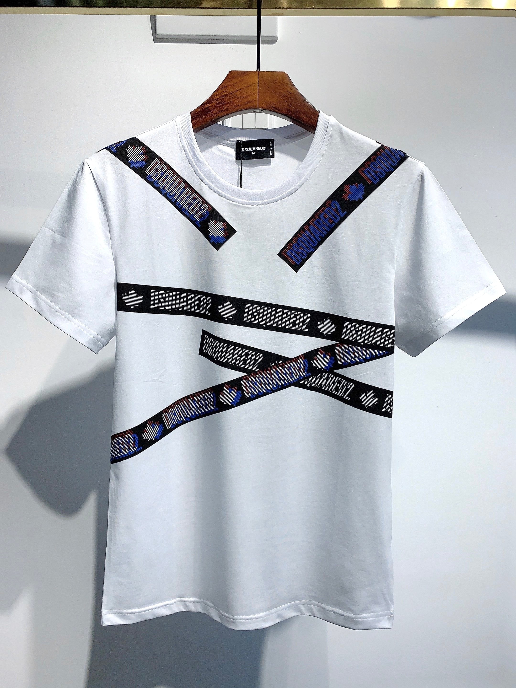 D-SQAURE t-shirt "zig-zag"
