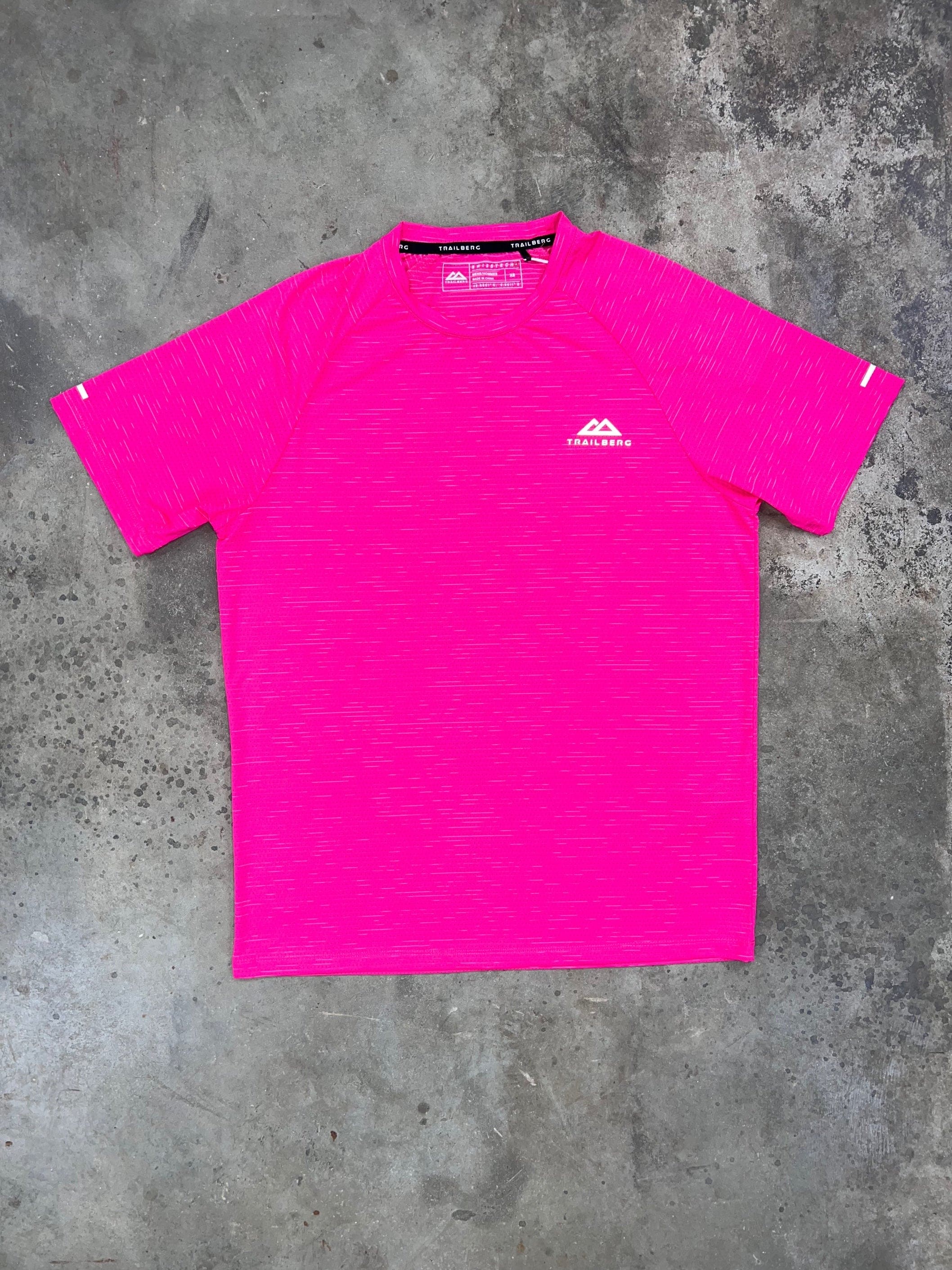 Trailberg Tron T Shirt - Pink