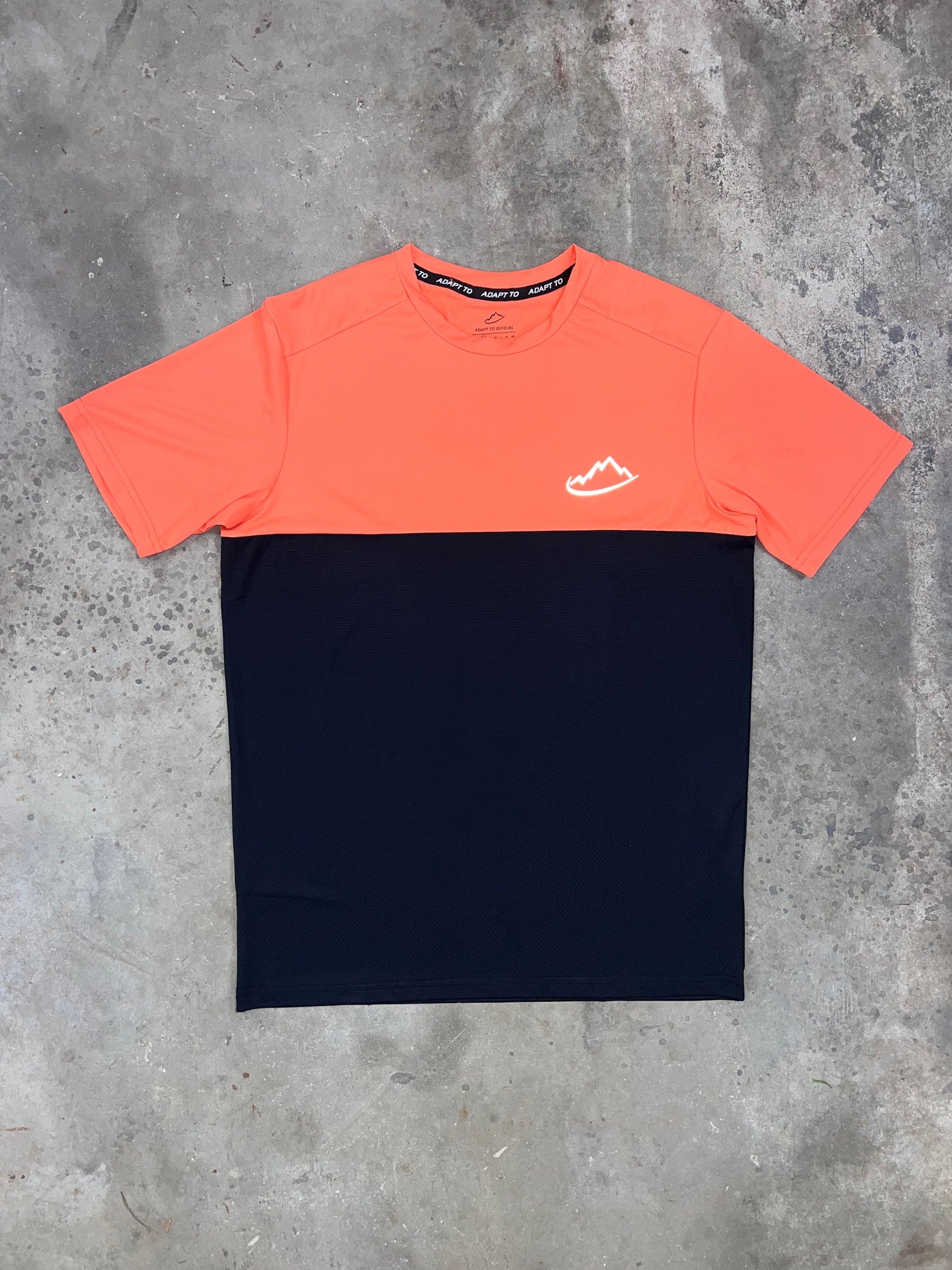 Adapt to Rift T Shirt - Orange / Black