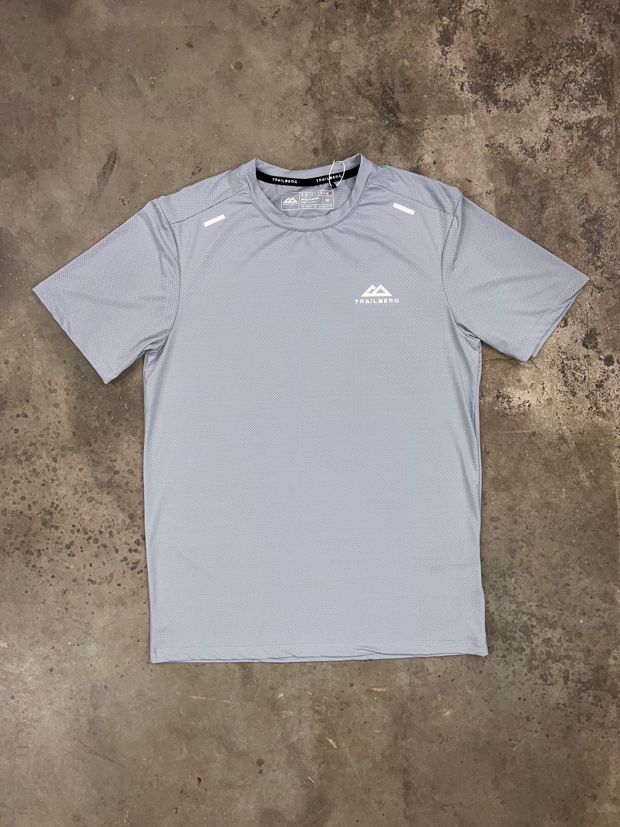 Trailberg Bolt T Shirt - Light Grey