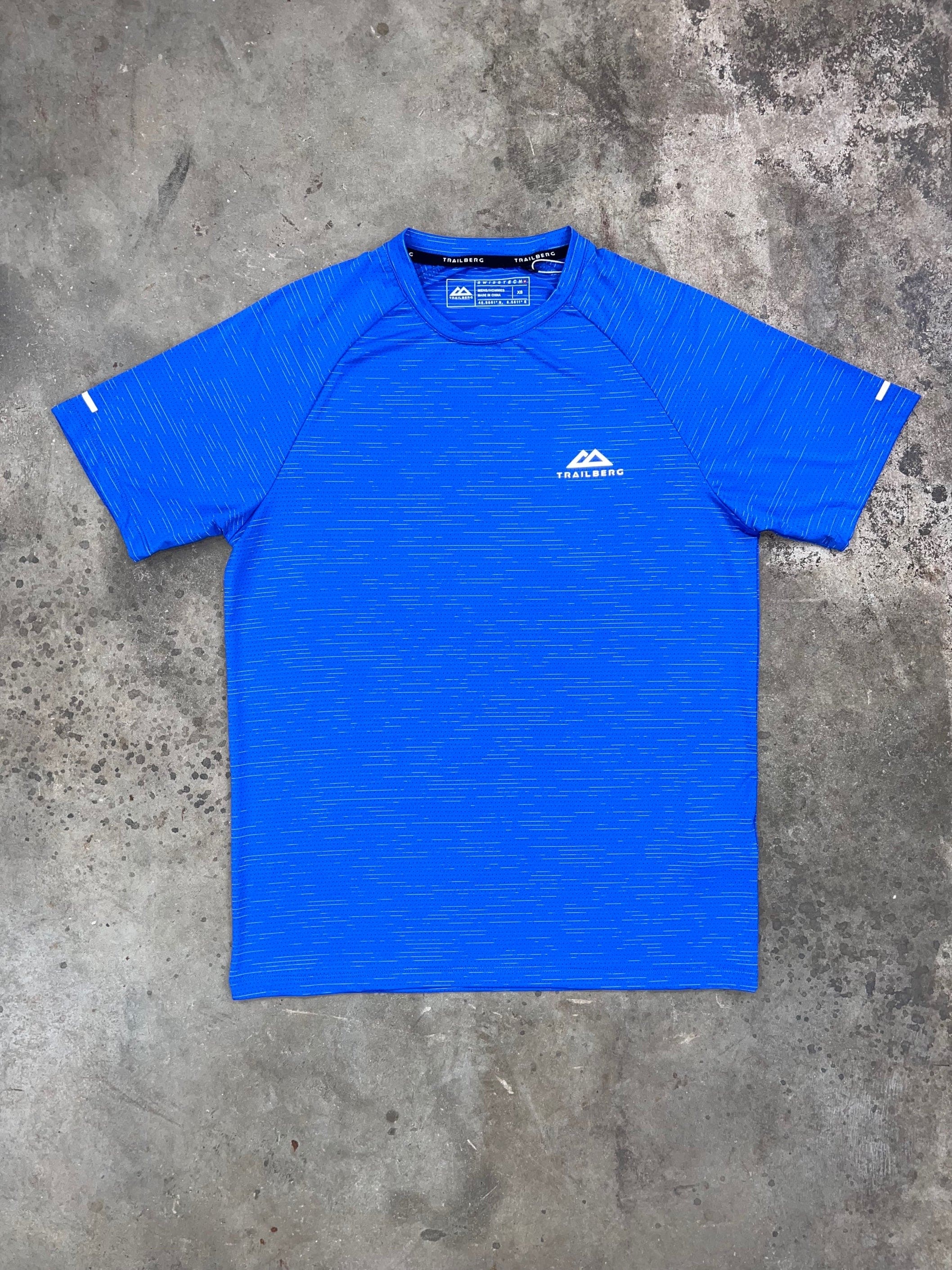 Trailberg Tron T Shirt - Blue / White