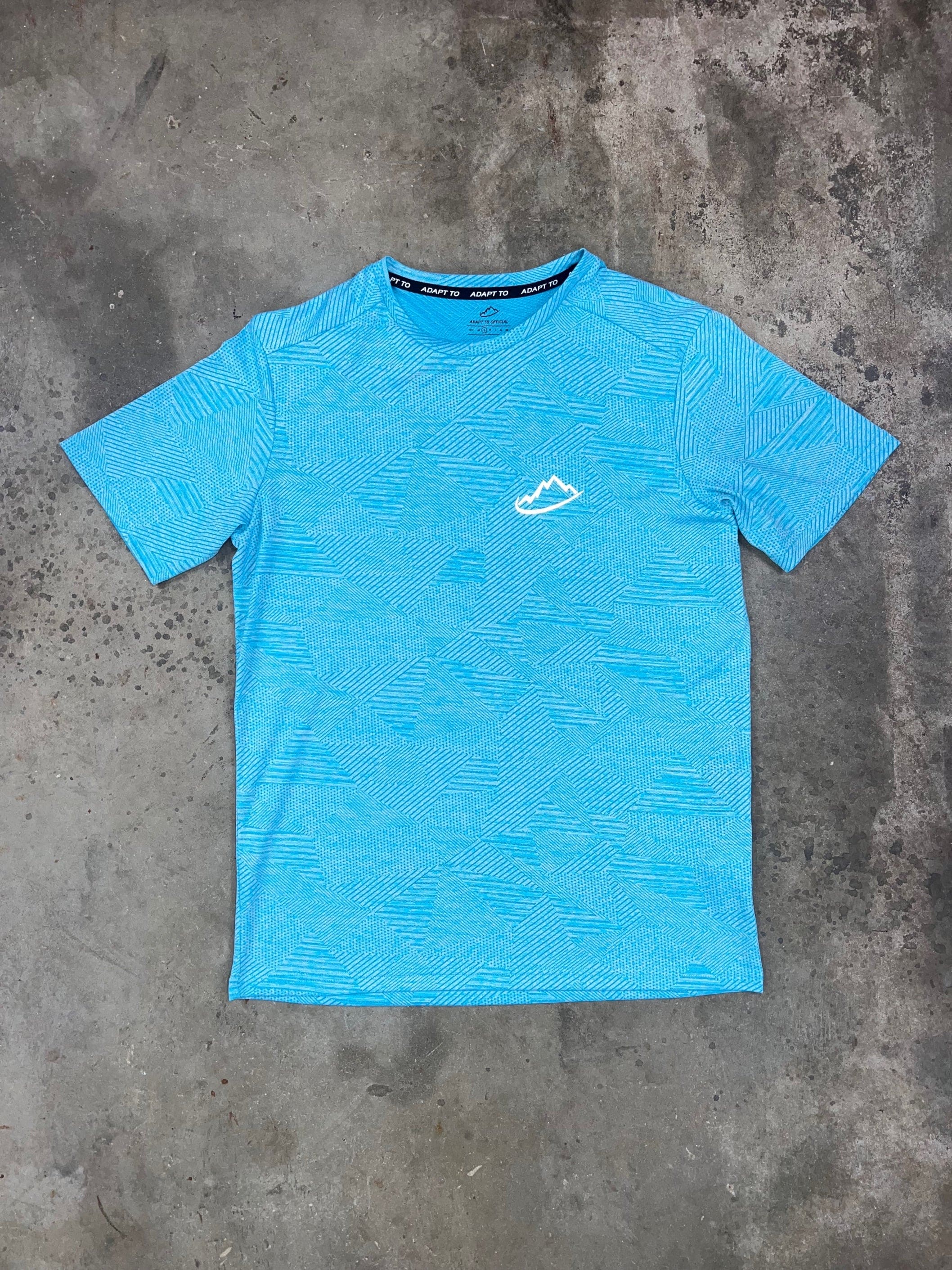 Adapt to Flexi T Shirt - Aqua